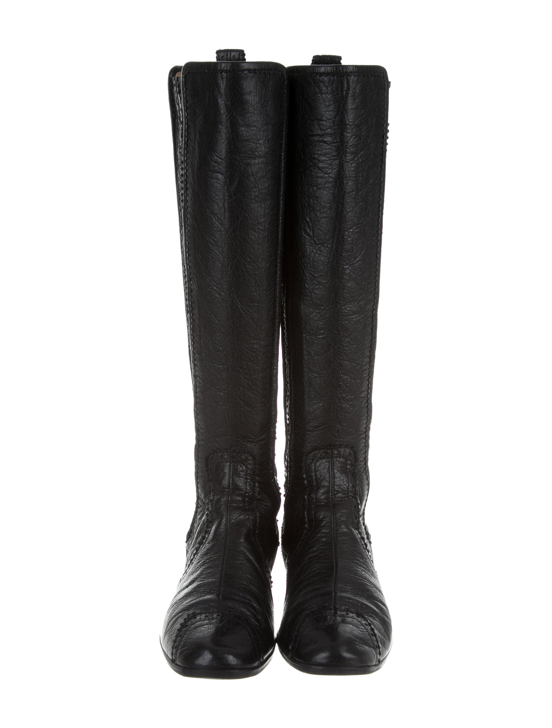 balenciaga brogue boots