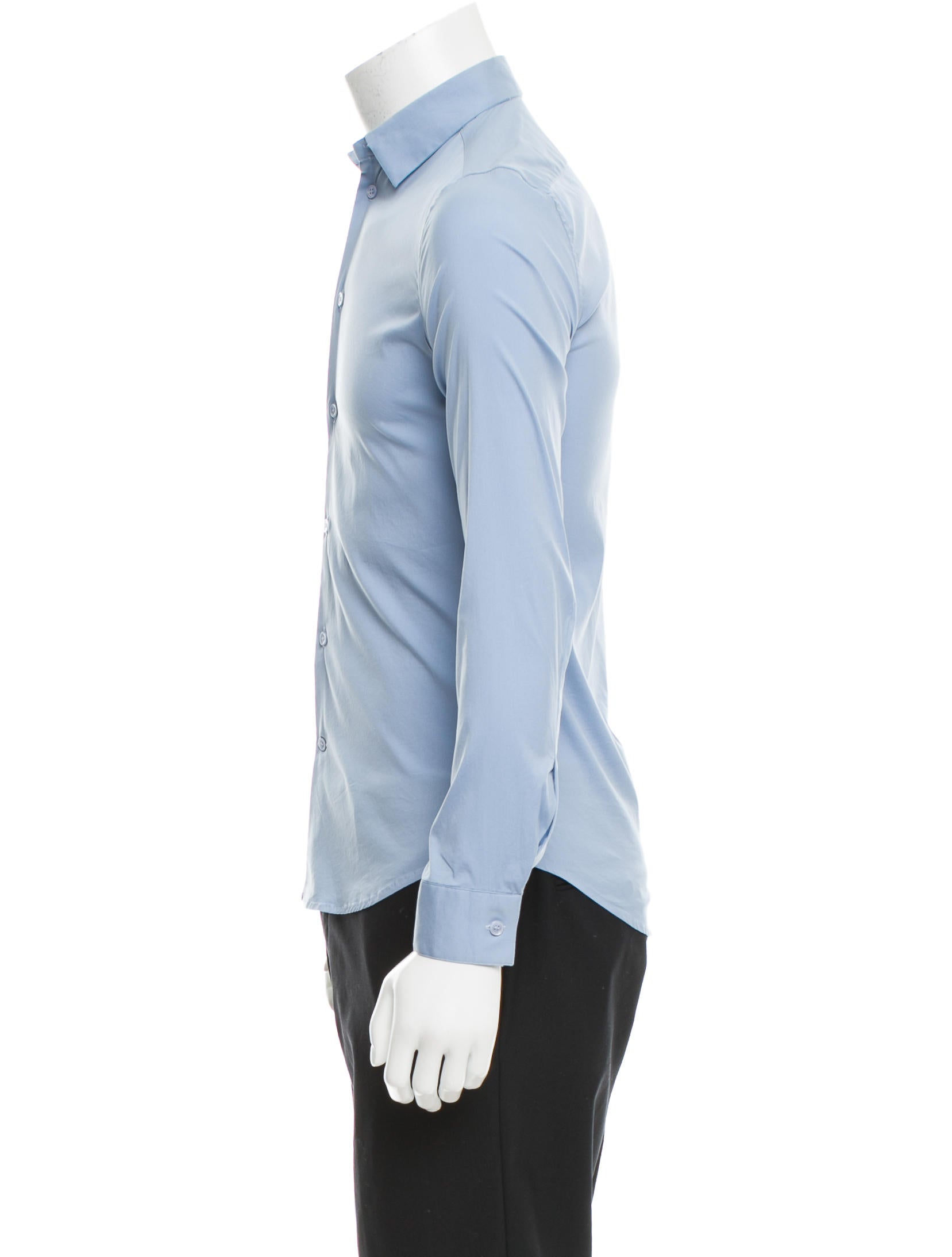 balenciaga button up shirt