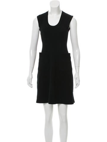 balenciaga knit dress