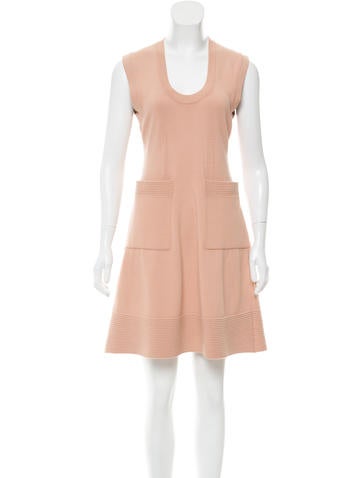 balenciaga knit dress