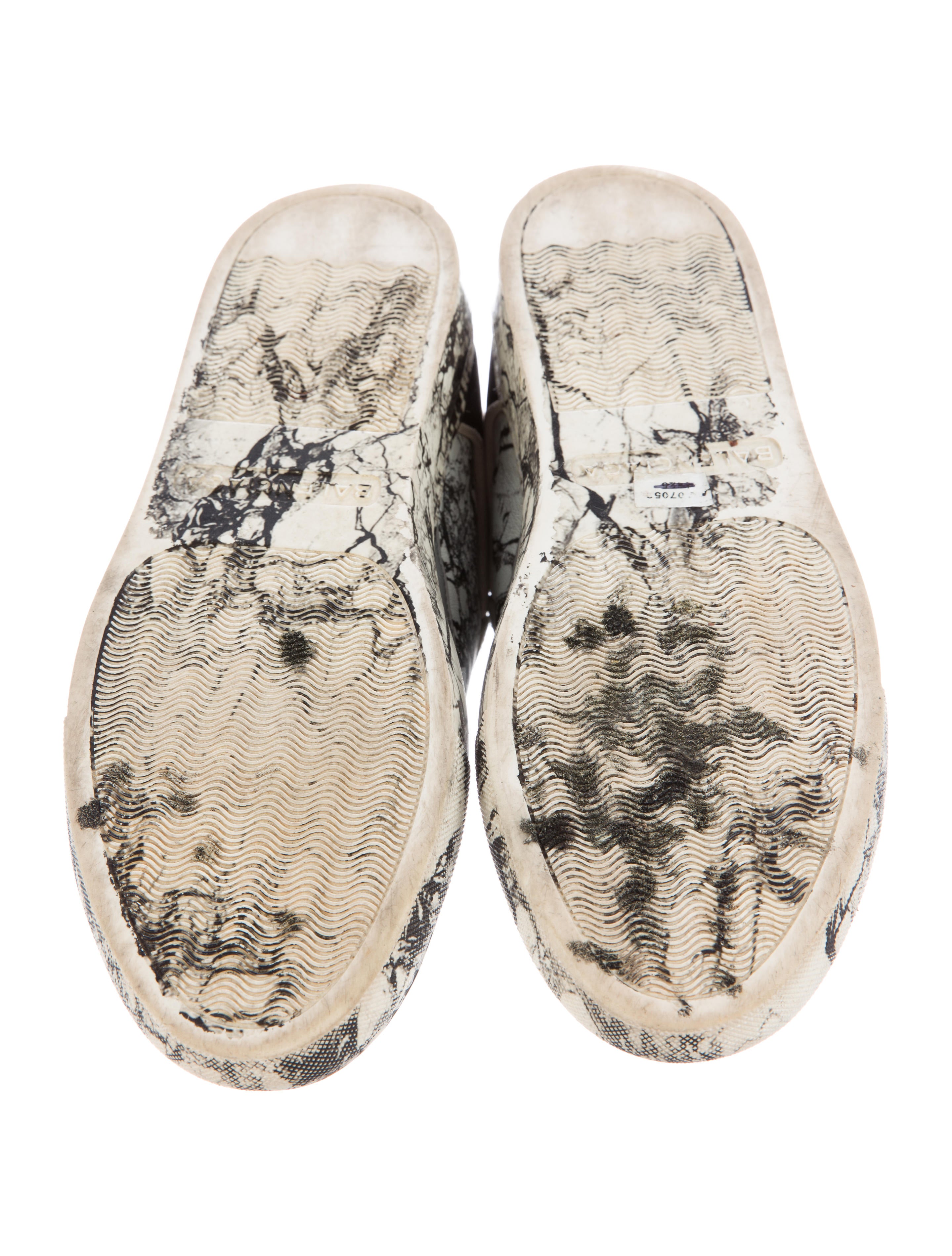 balenciaga marble shoes