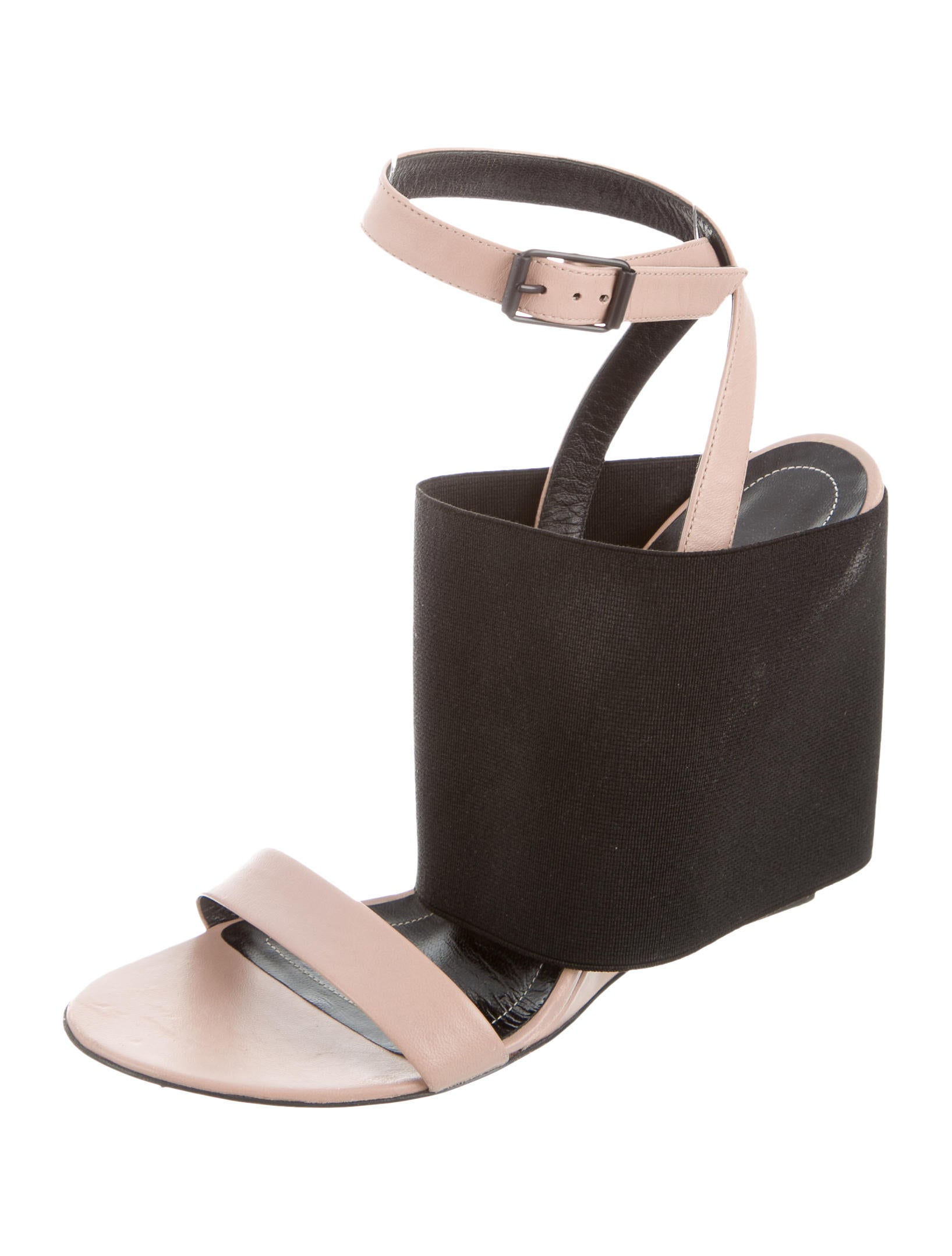 balenciaga wedge sandals