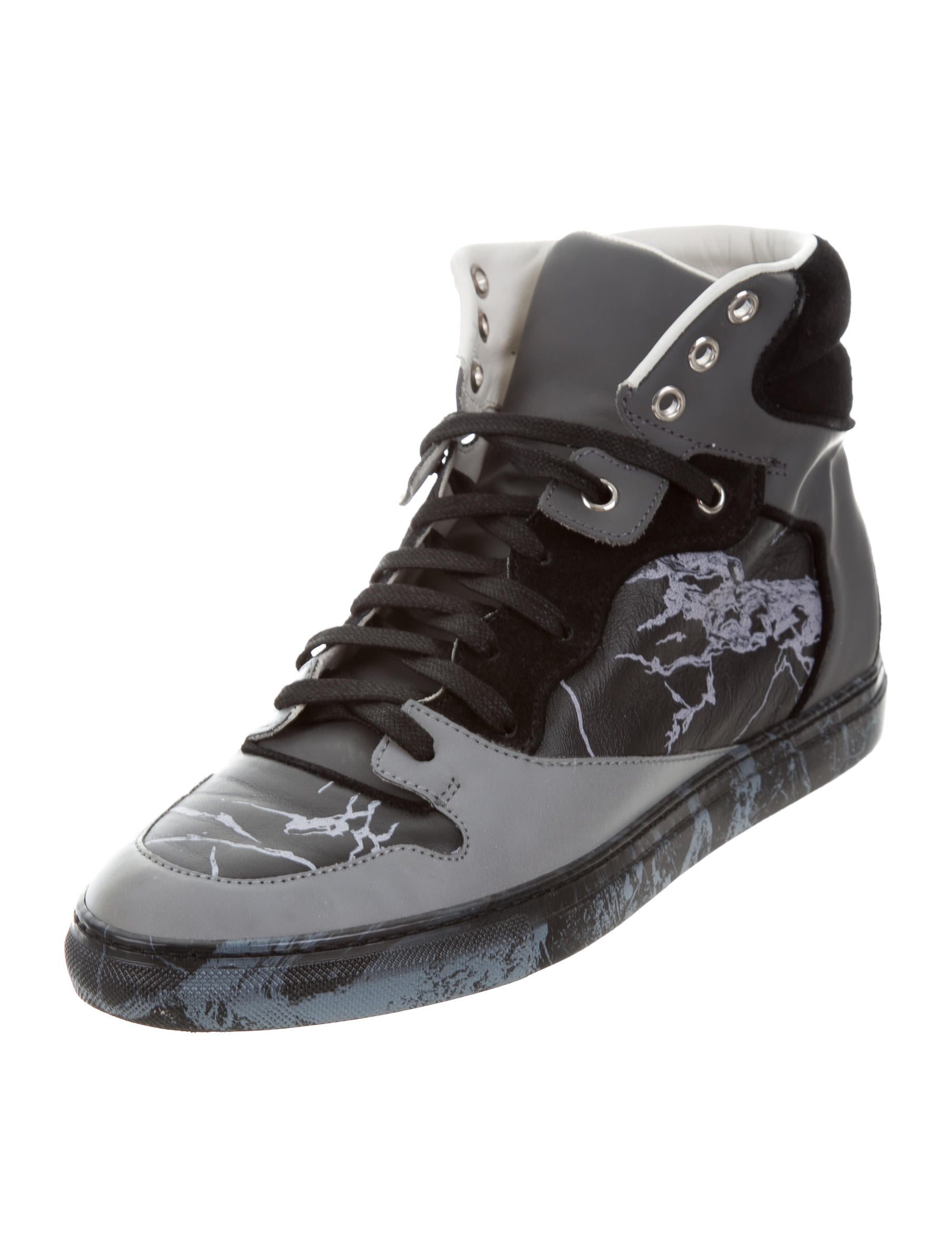 balenciaga marble sneakers