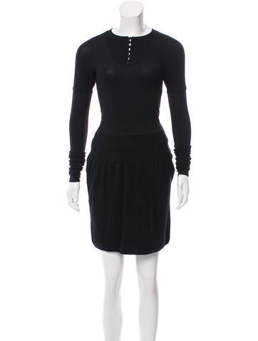 balenciaga knit dress
