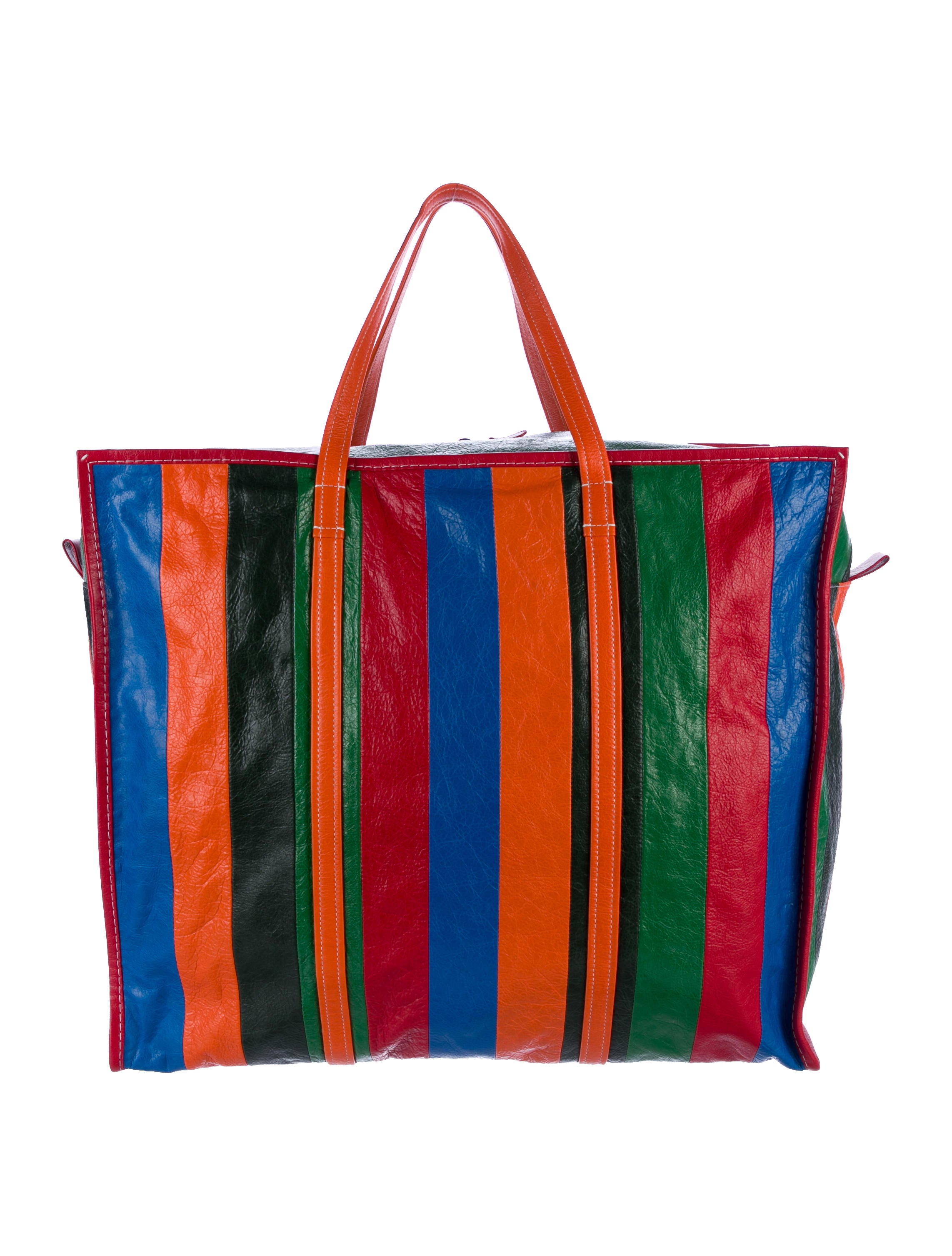 Balenciaga 2016 Bazar Shopper XL Tote - Blue Totes, Handbags