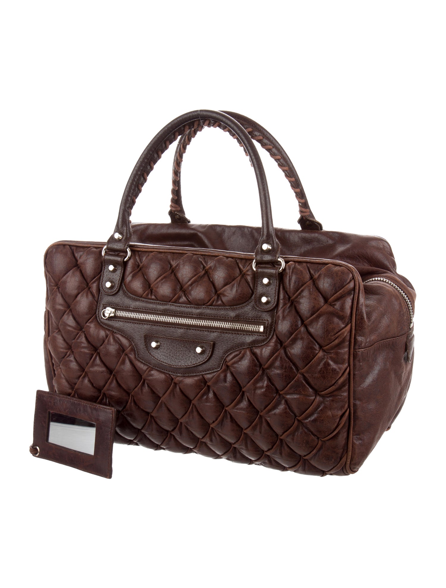 balenciaga matelasse handbag