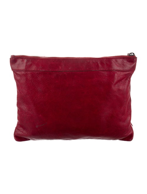 Balenciaga Motocross Classic Flat Clutch