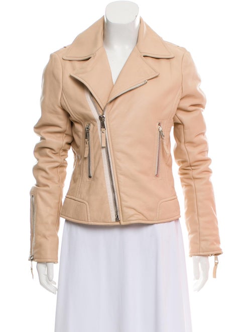 Balenciaga Leather Moto Jacket