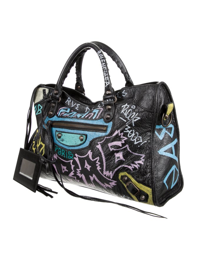 balenciaga graffiti classic city