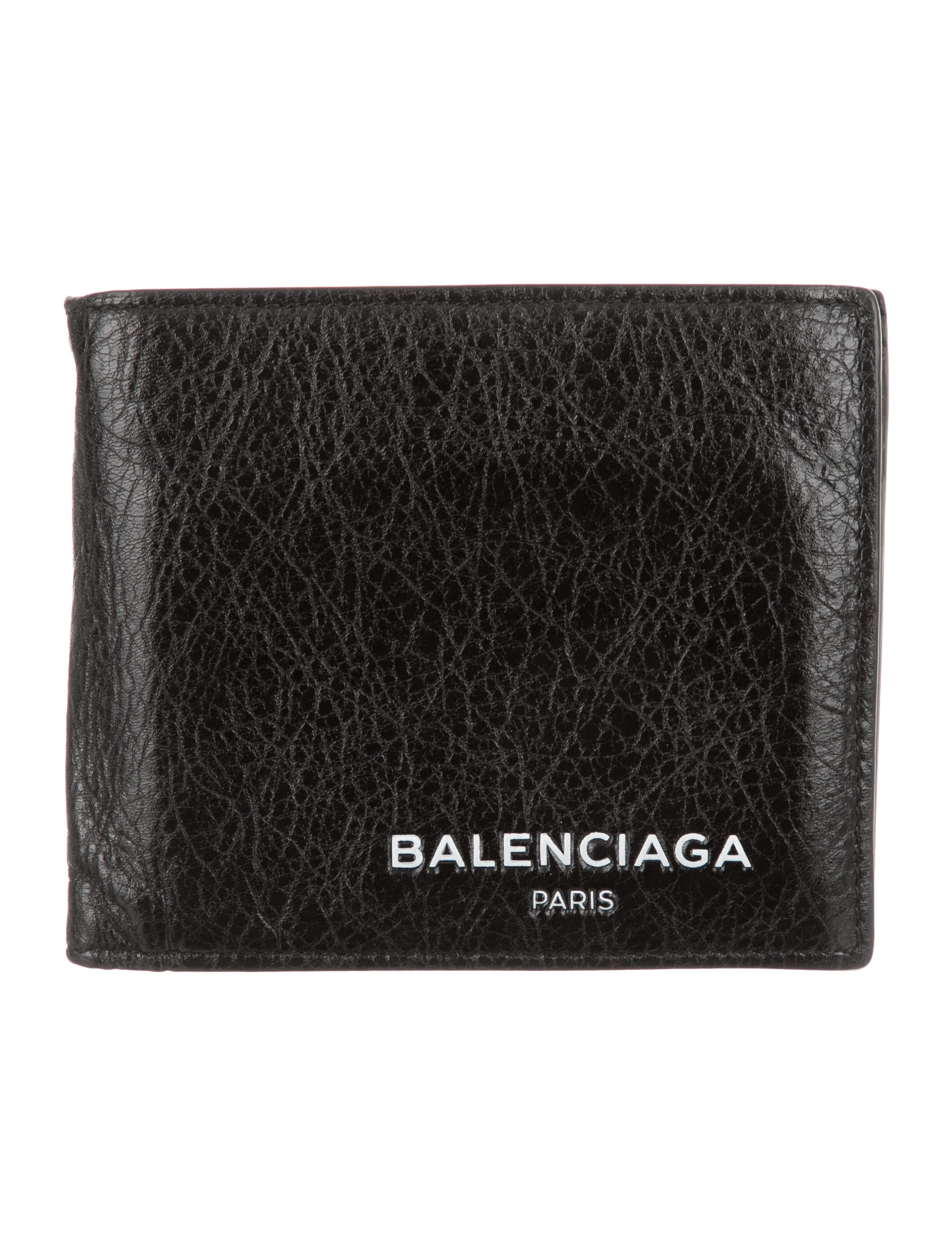 balenciaga metallic edge chain wallet