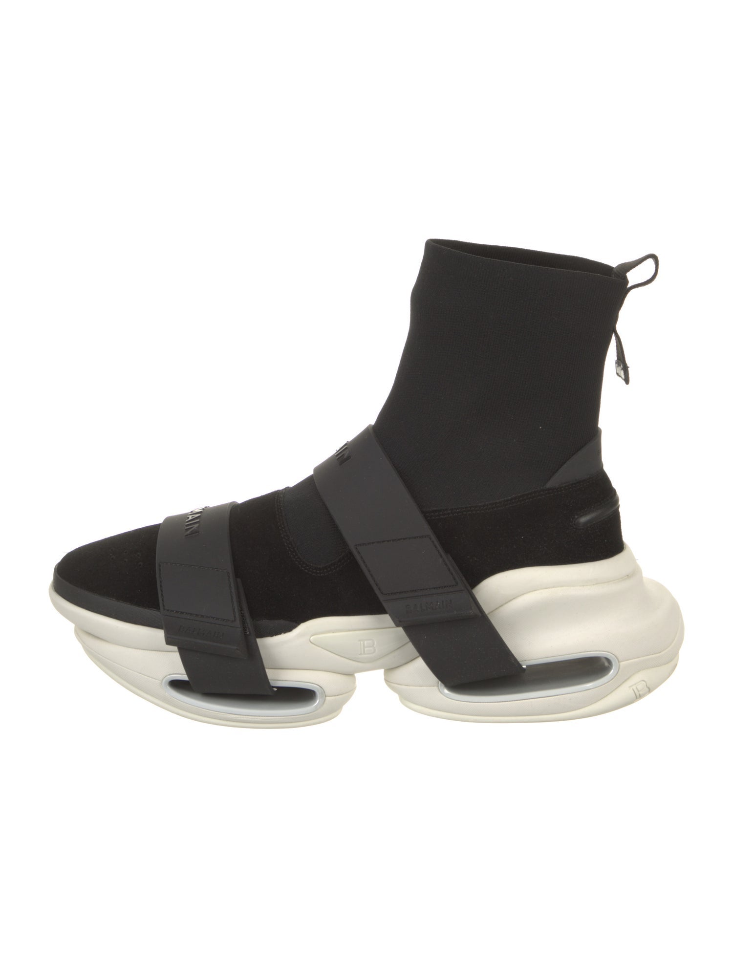 Balmain Printed Athletic Sneakers