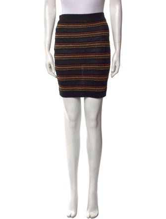 Balmain Wool Mini Skirt