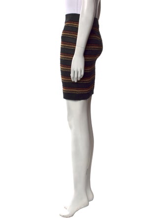 Balmain Wool Mini Skirt