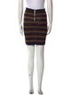 Balmain Wool Mini Skirt