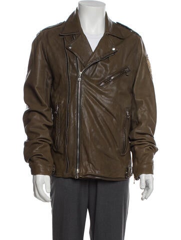 Balmain Outerwear 2014 Moto Jacket Us42, It52 | XL