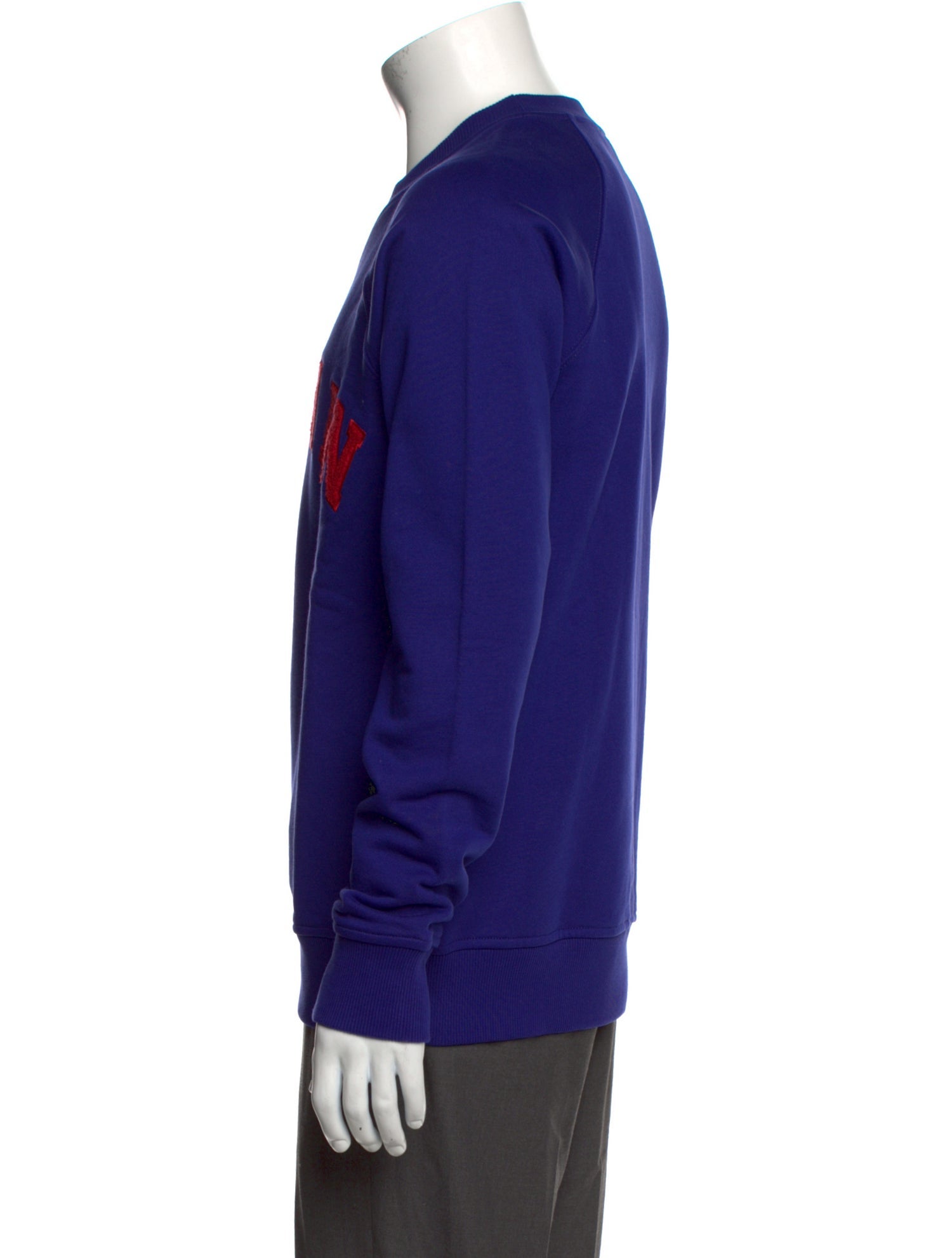 Balmain Graphic Print Crew Neck Sweatshirt