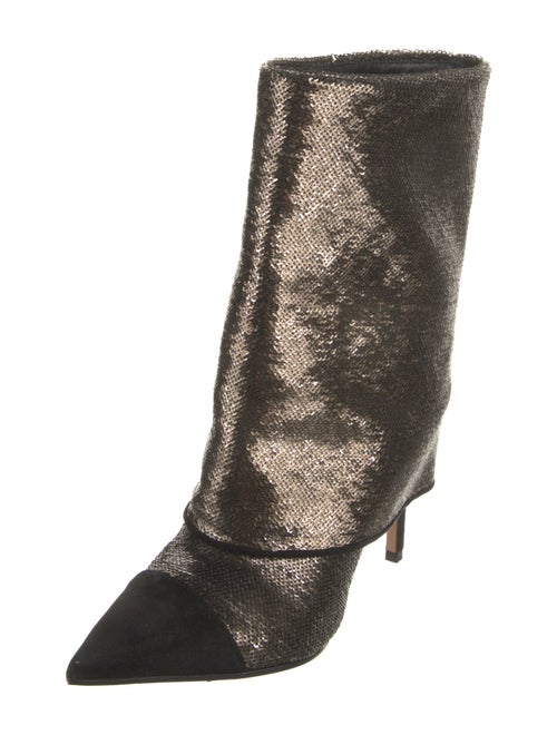 Balmain Sequins Boots