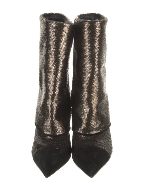 Balmain Sequins Boots
