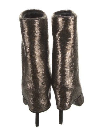 Balmain Sequins Boots
