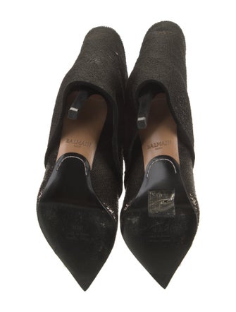 Balmain Sequins Boots