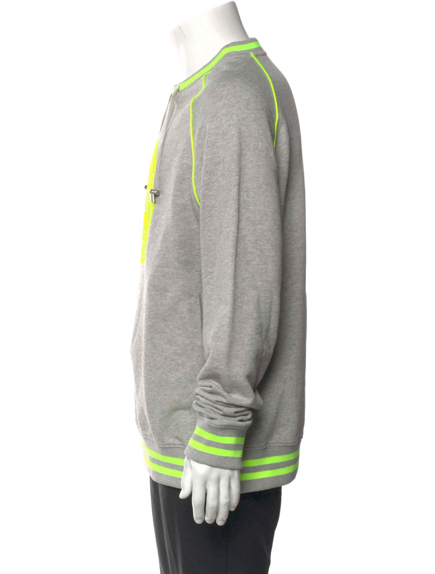 Balmain Graphic Print Crew Neck Sweatshirt