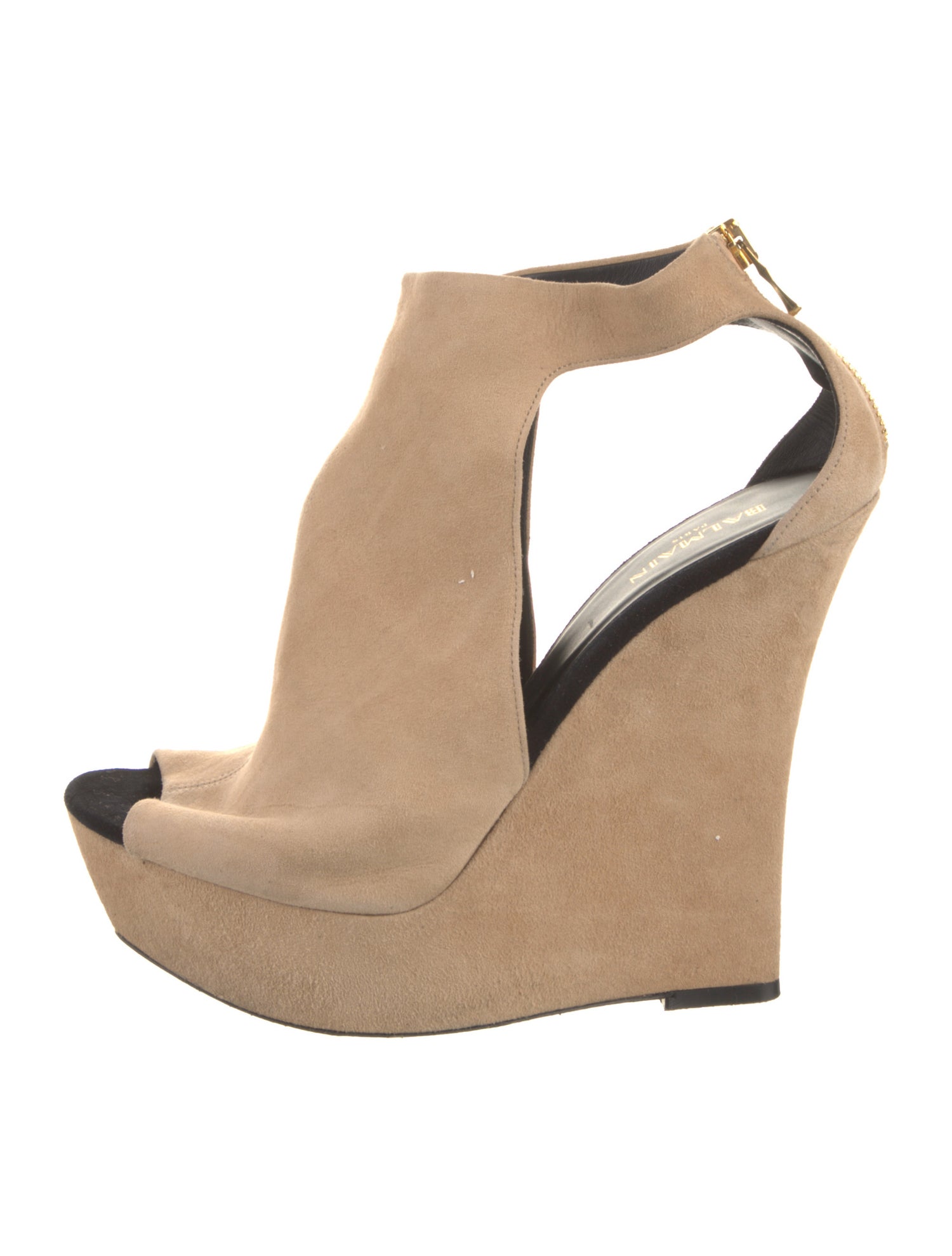 Balmain Suede Sandals