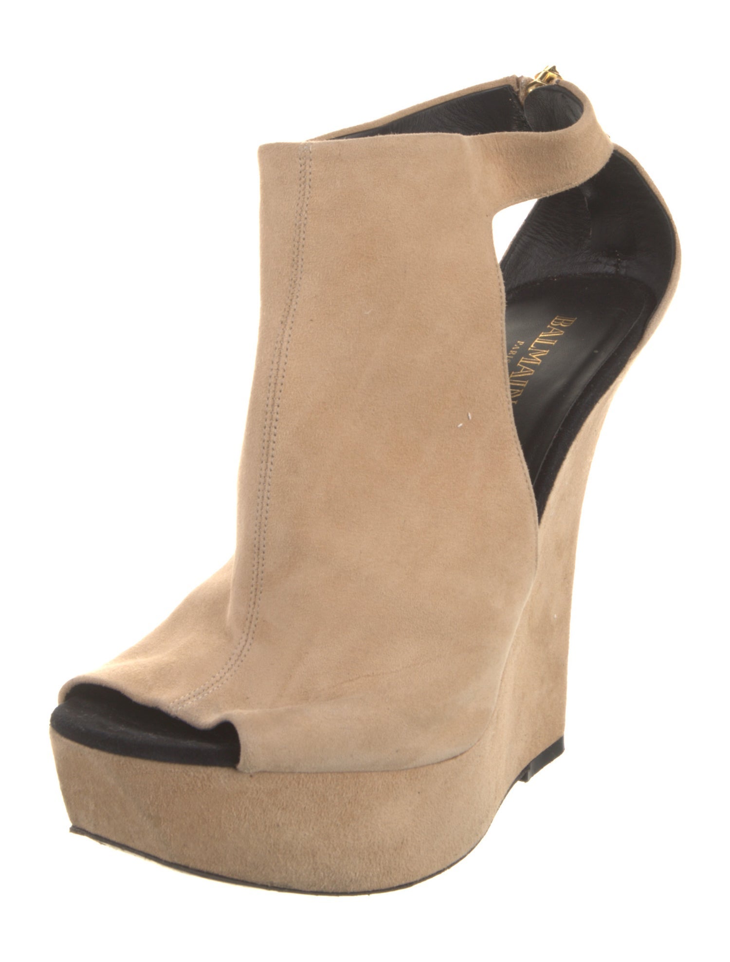 Balmain Suede Sandals