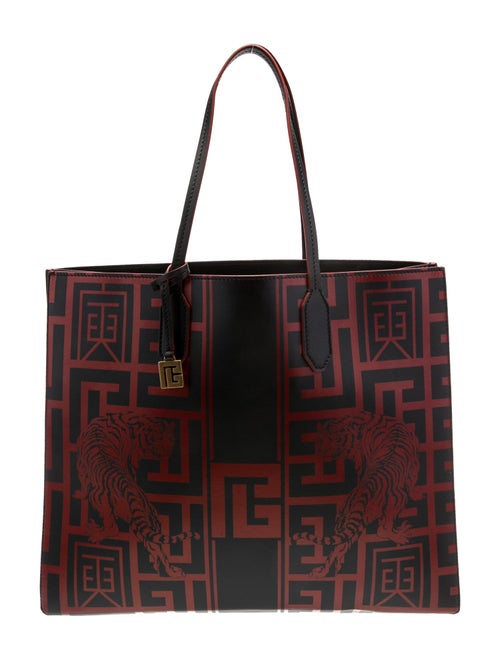 Balmain Leather Tote
