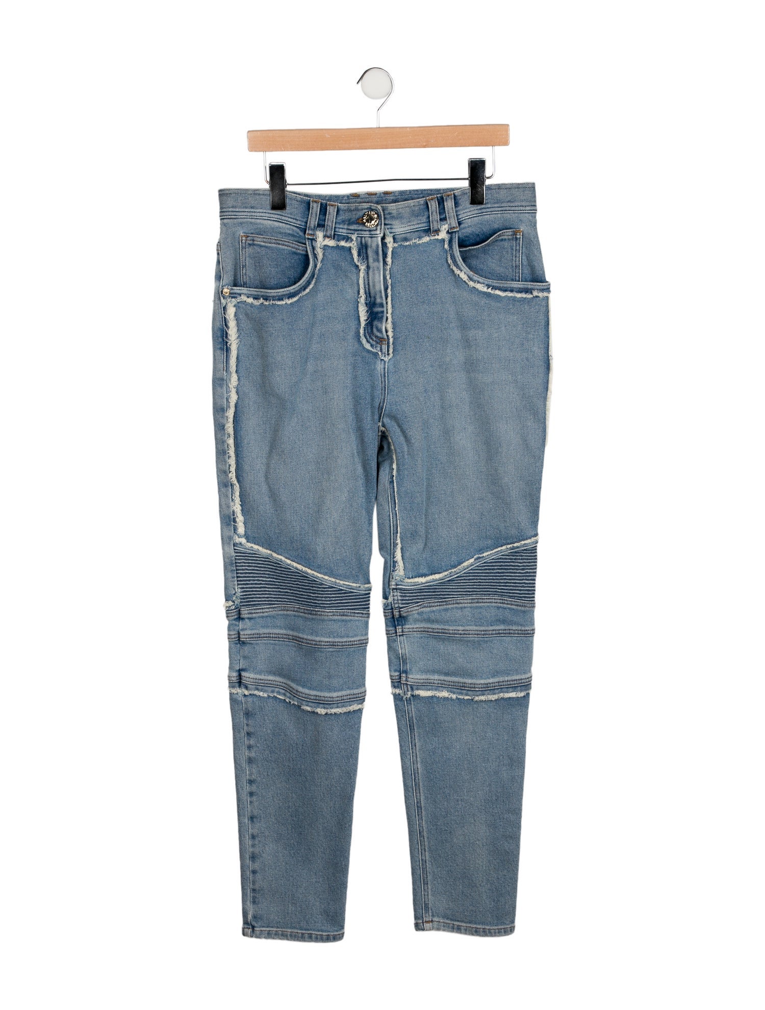 Balmain Moto Jeans