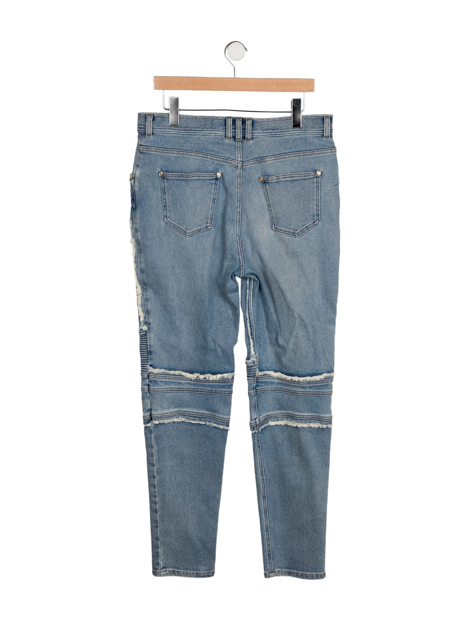 Balmain Moto Jeans