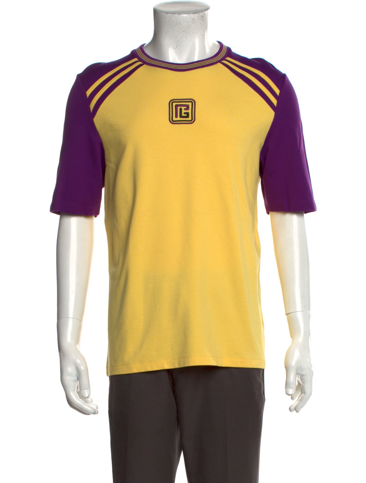 Gucci 1921-025 Crew Neck T-Shirt - Neutrals T-Shirts, Clothing 