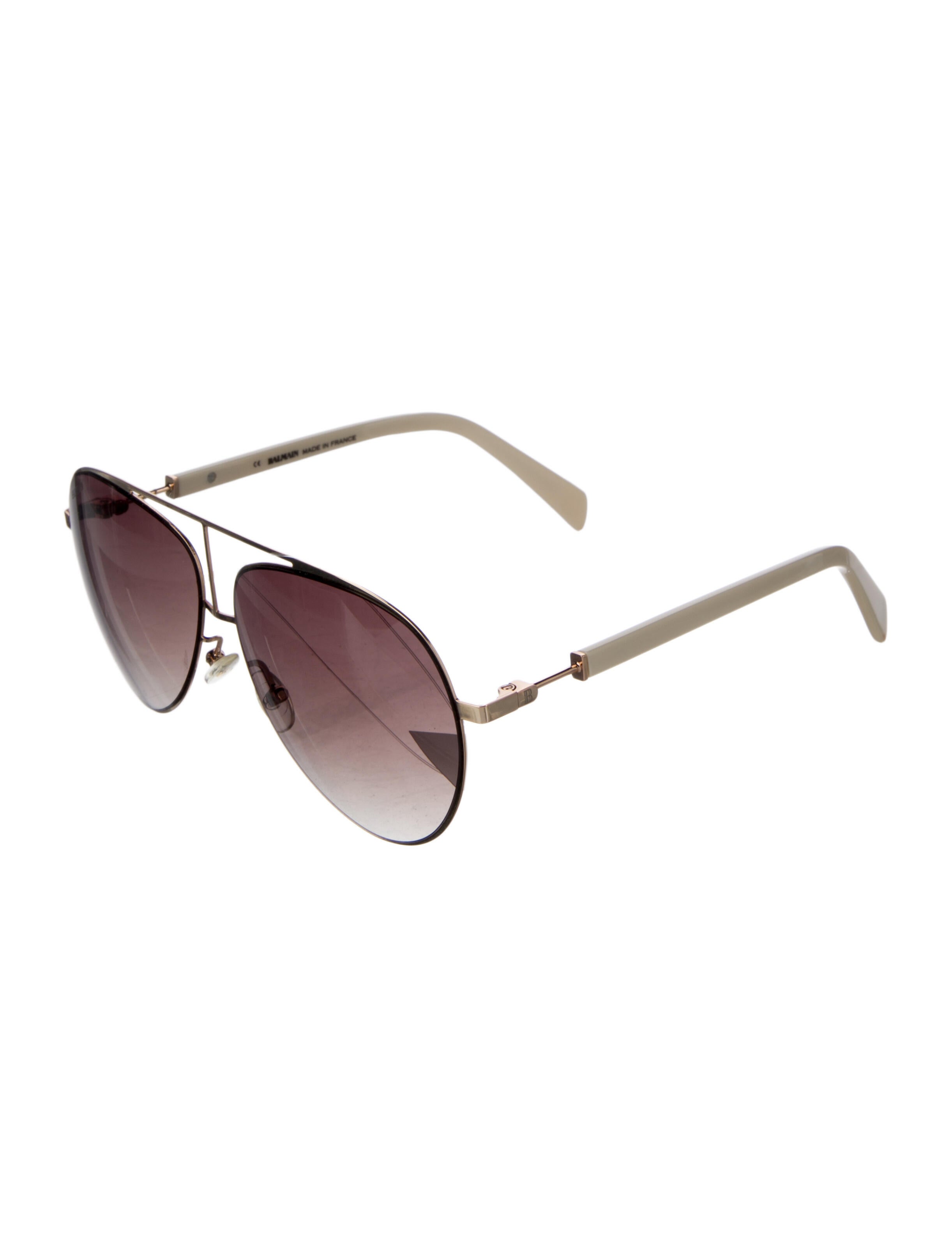 Balman Made In France Gradient Sunglasses Balmain® Eyewear - Premier Sunglasses | Specs Collective main image 4