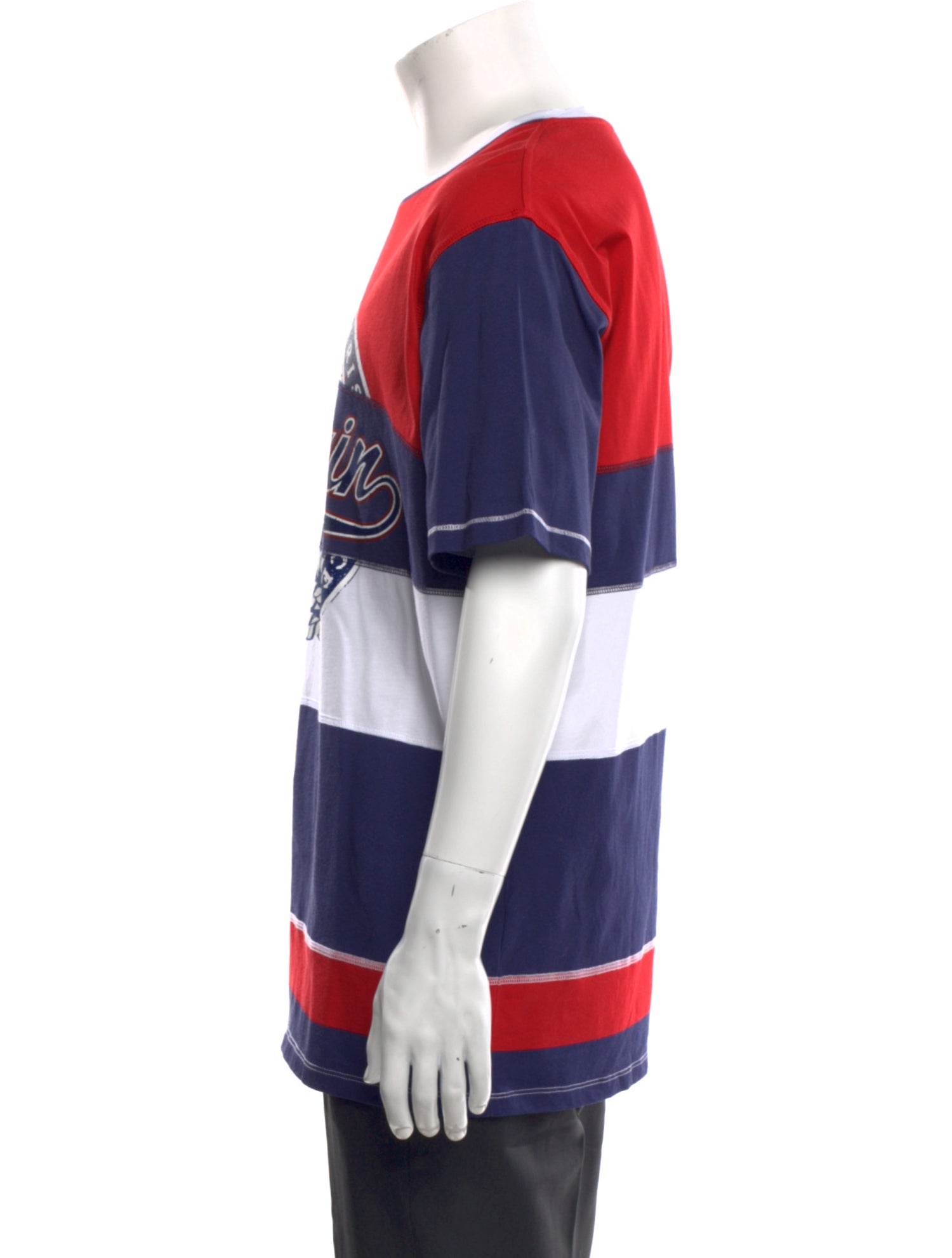 Balmain Graphic Print Crew Neck T-Shirt