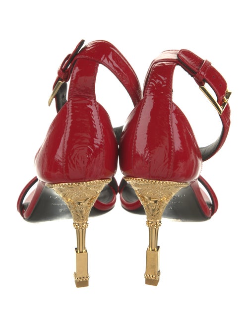 Balmain Patent Leather Sandals