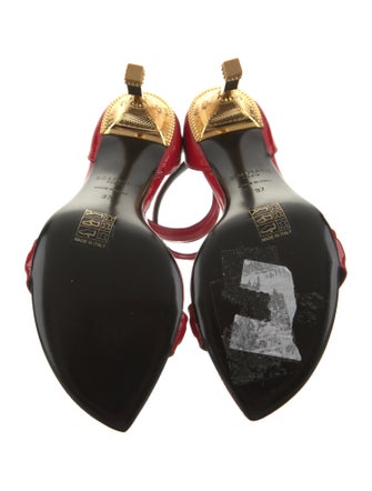 Balmain Patent Leather Sandals