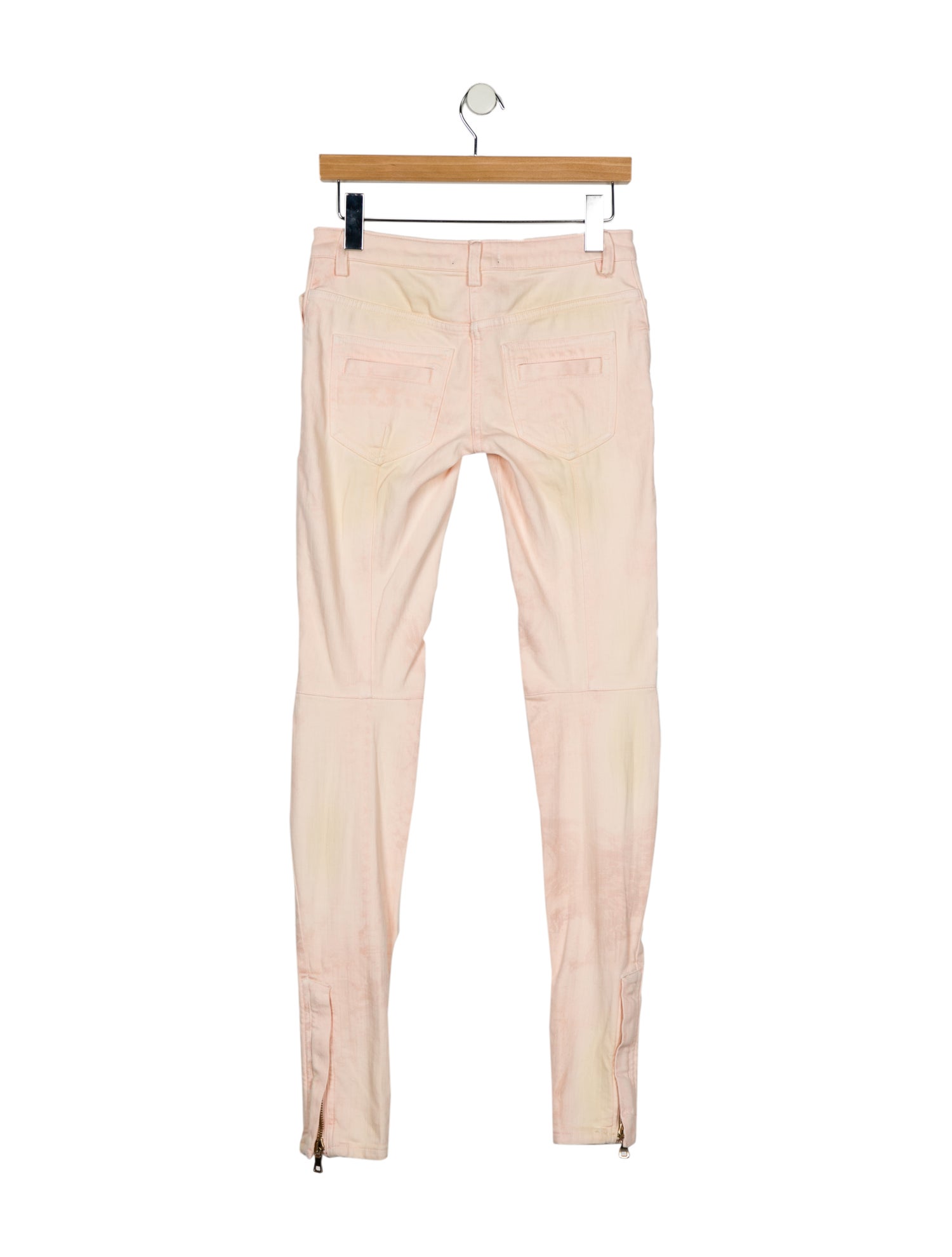 Balmain Low-Rise Skinny Leg Jeans