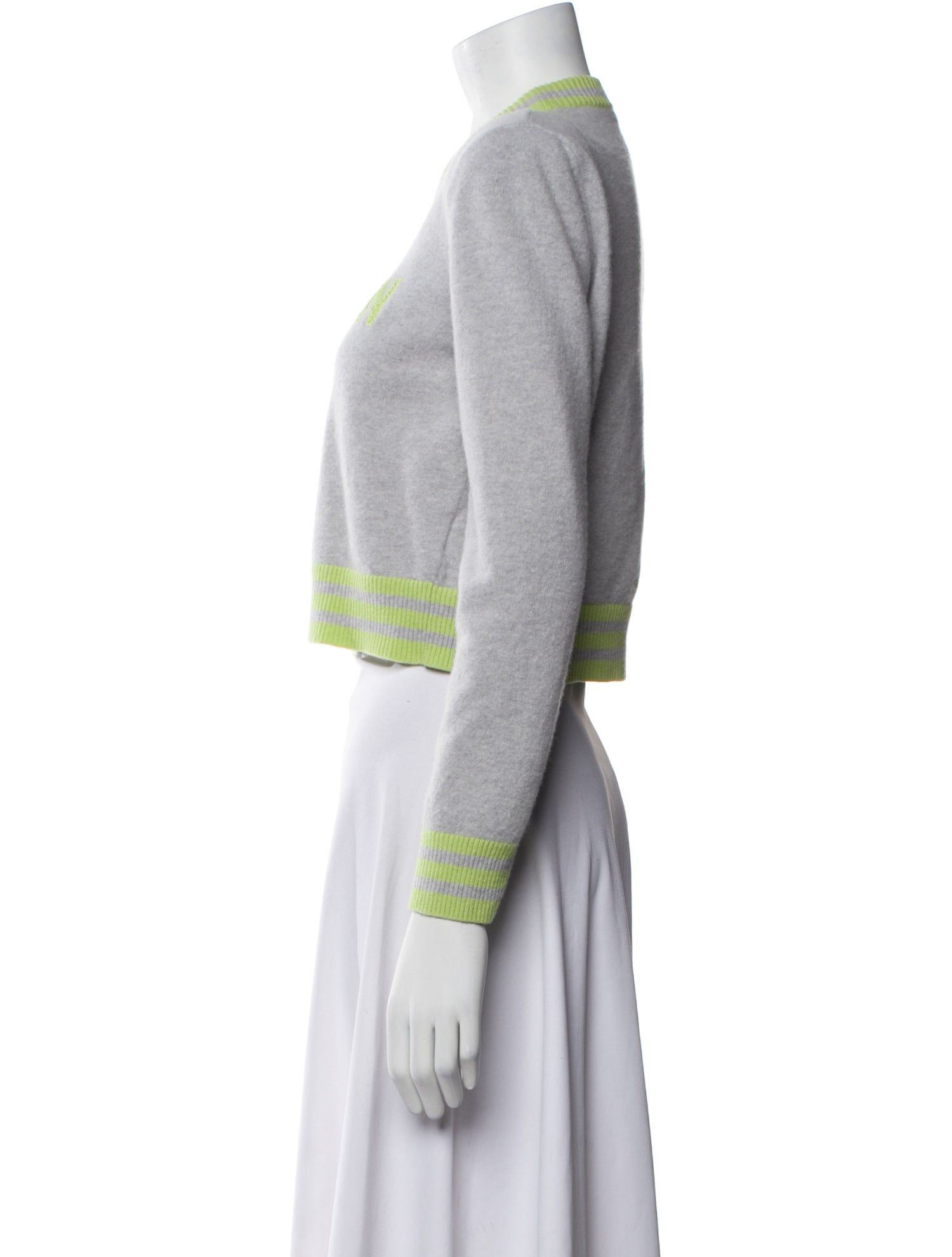 Balmain Wool Graphic Print Sweater