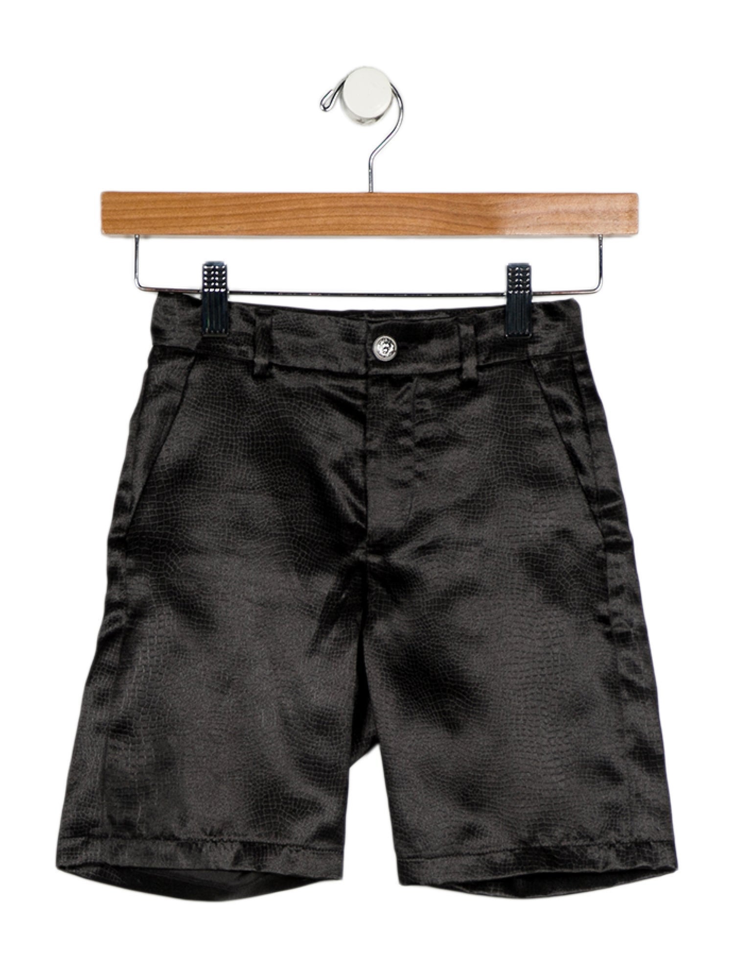 Balmain Toddler Girls' Animal Print Embroidered Shorts