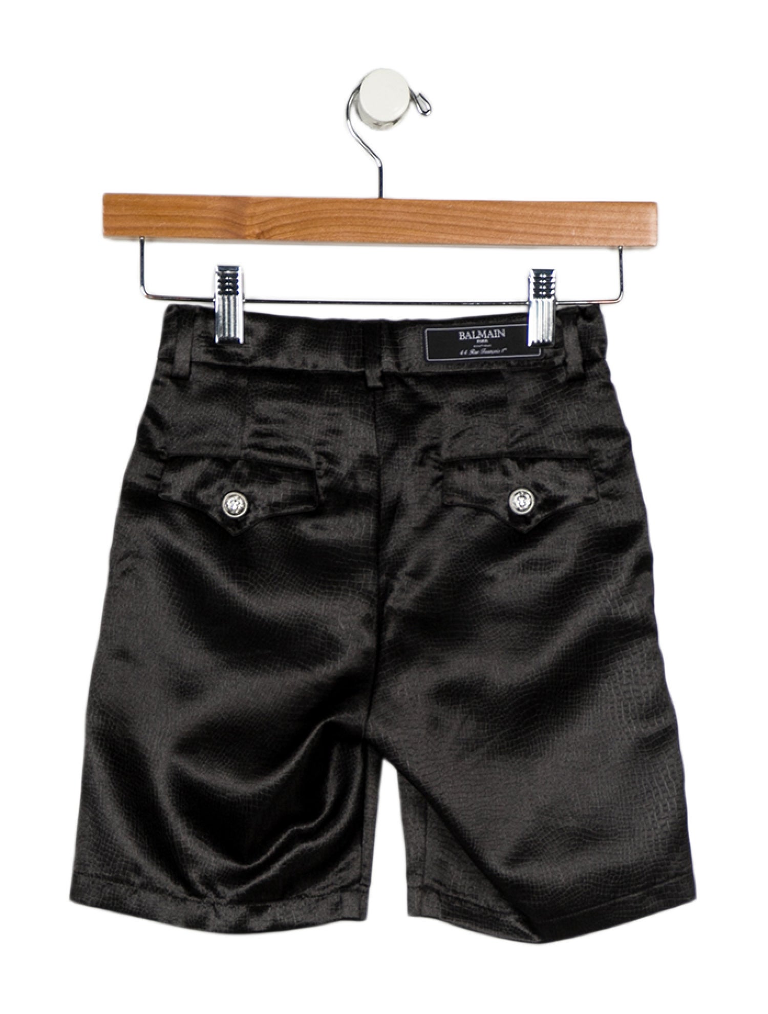 Balmain Toddler Girls' Animal Print Embroidered Shorts