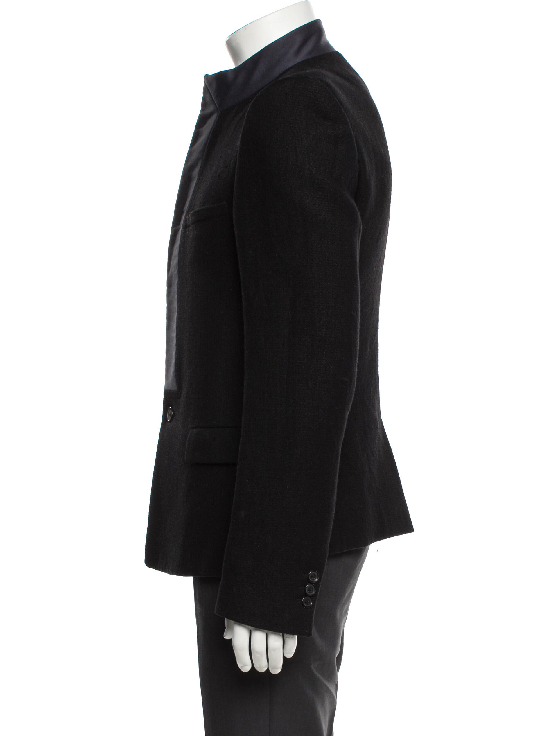 Balmain Linen Peacoat