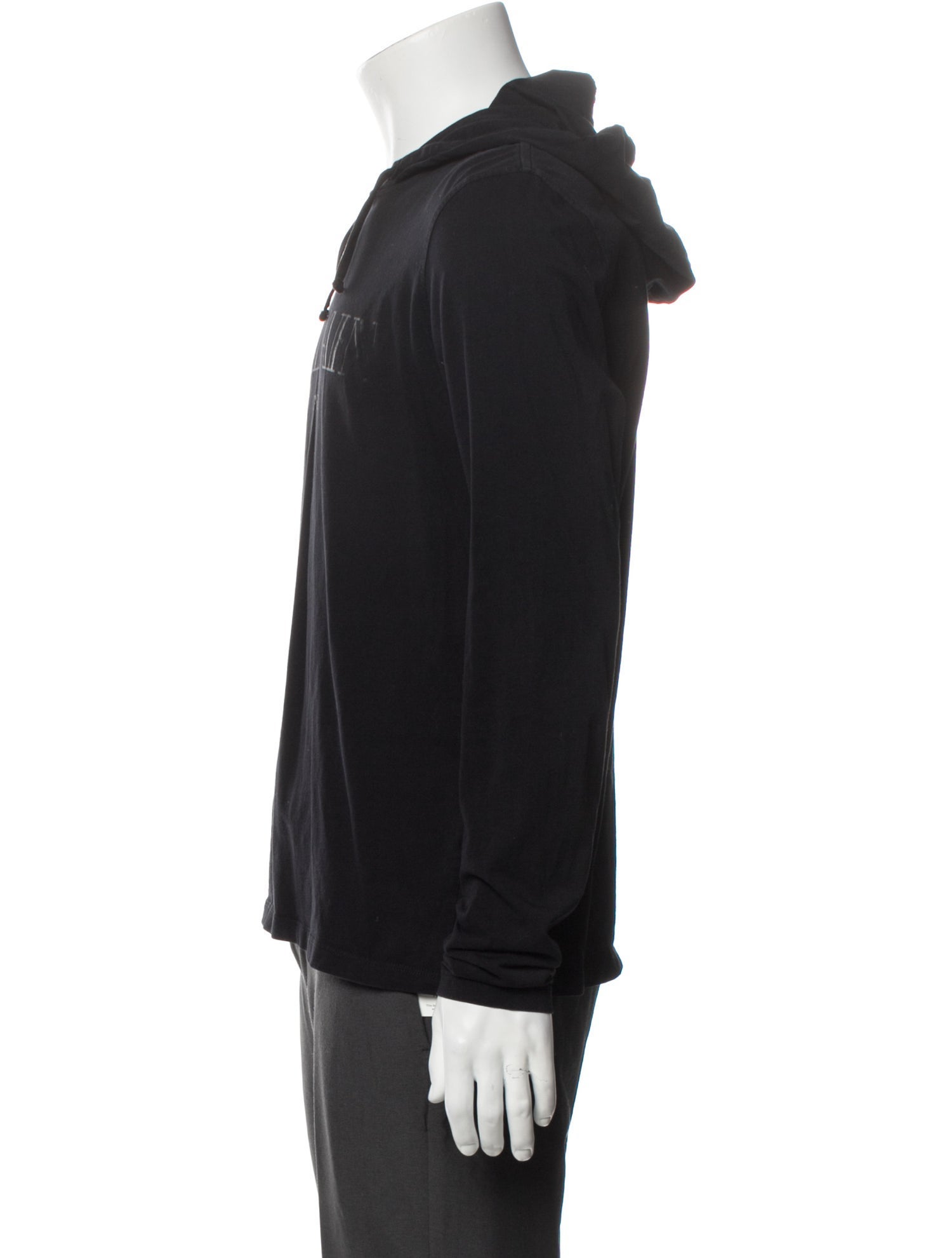 Balmain Graphic Print Crew Neck Hoodie