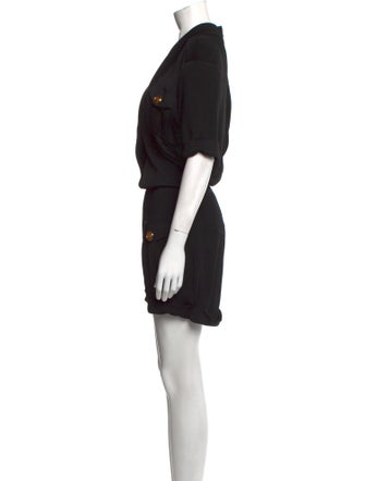 Balmain V-Neck Romper