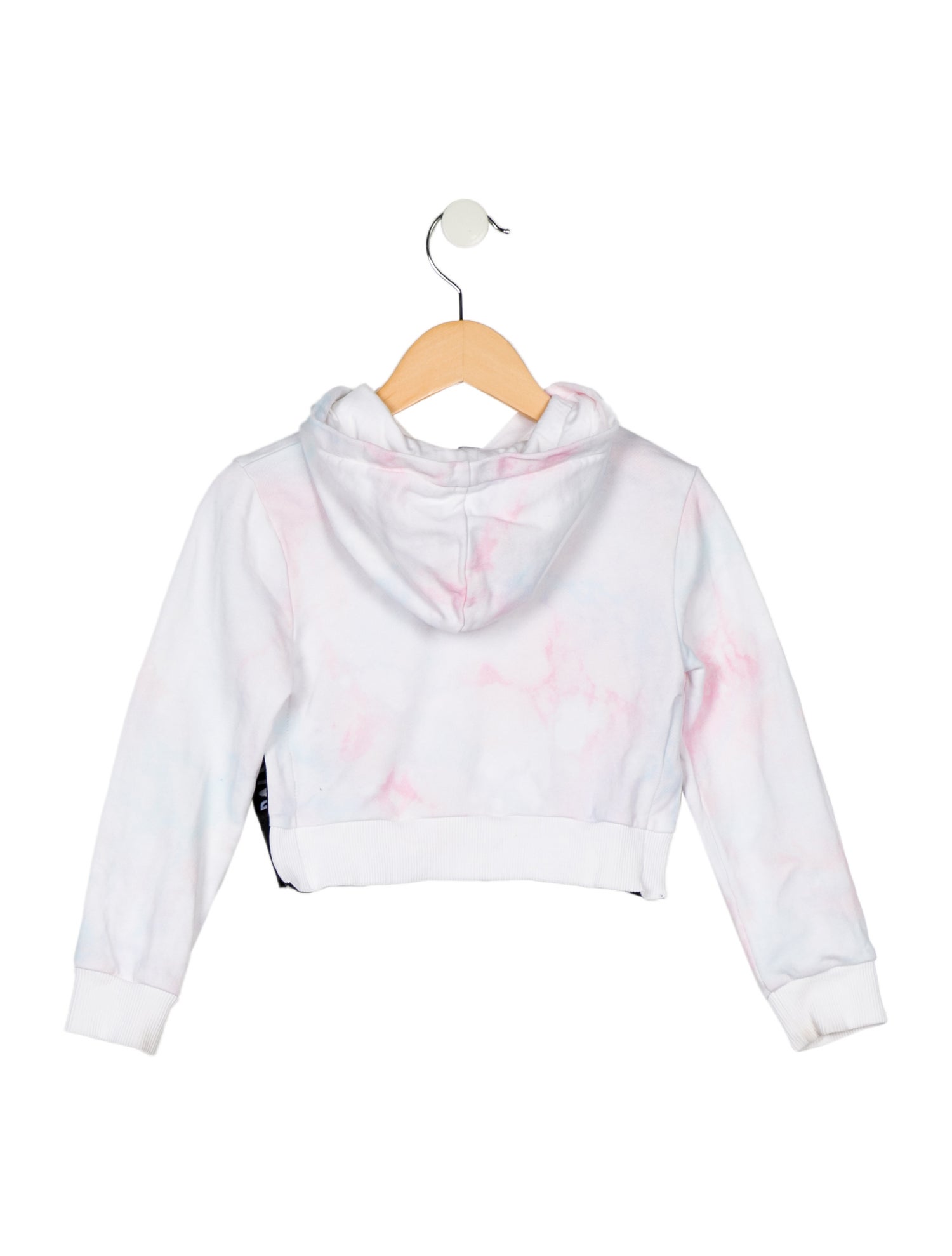Balmain Toddler Girls' Printed Cropped Hoodie