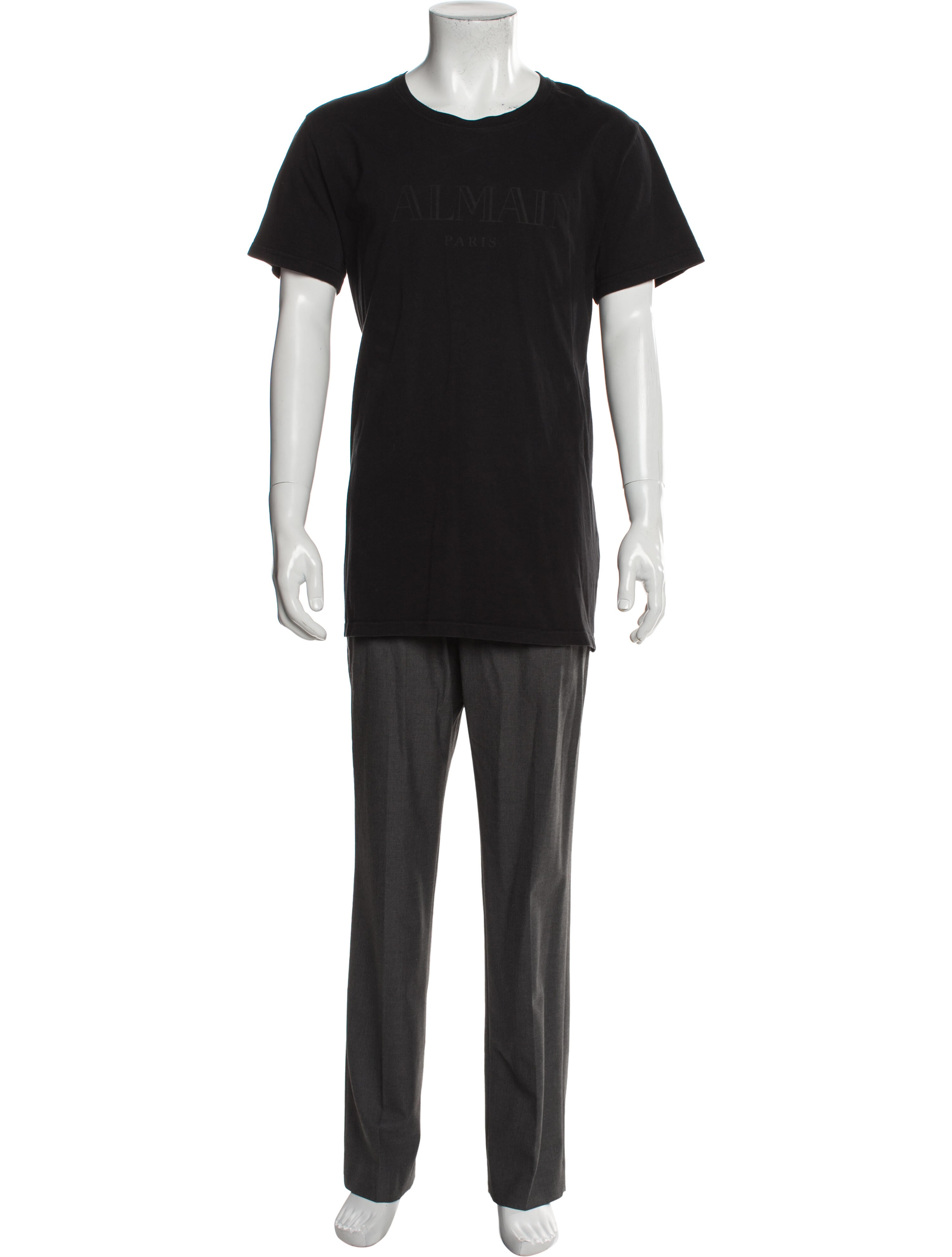 Balmain Crew Neck Short Sleeve T-Shirt