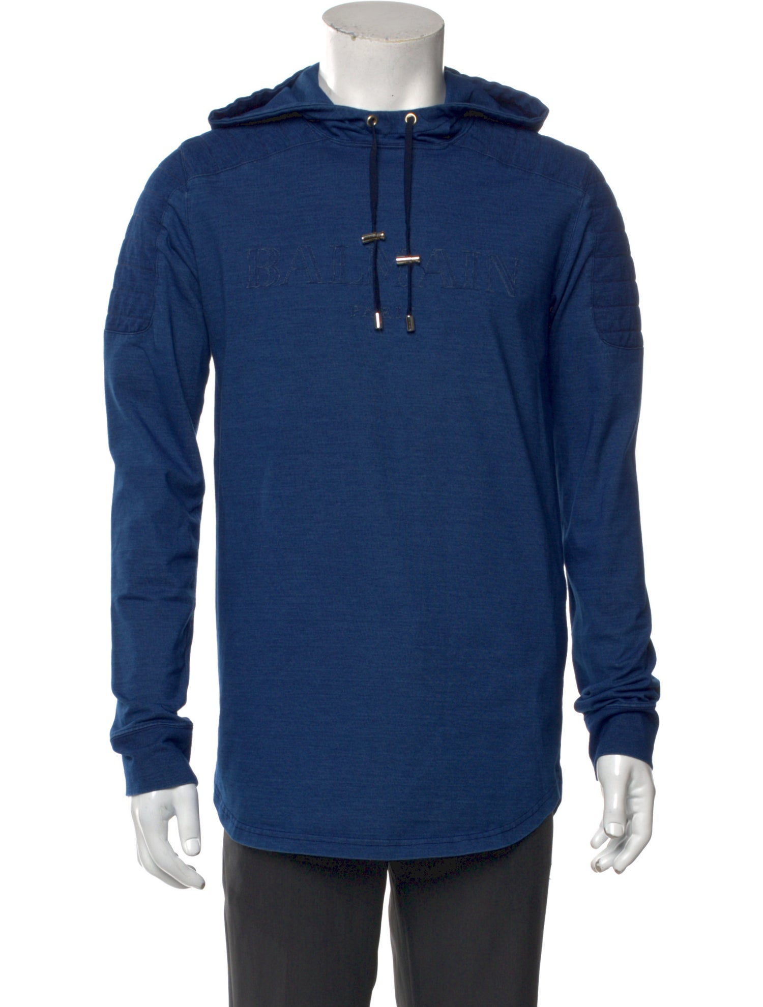Balmain Crew Neck Long Sleeve Hoodie