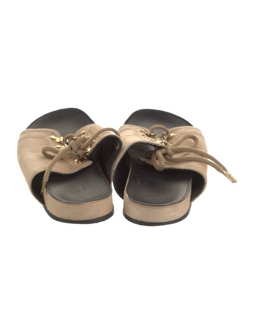 Balmain Suede Slides