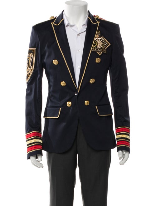 Balmain Striped Blazer