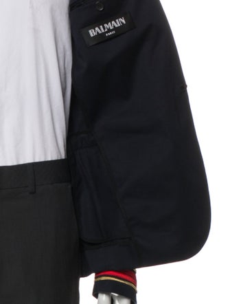 Balmain Striped Blazer