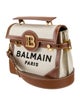 Balmain Canvas Top Handle Bag
