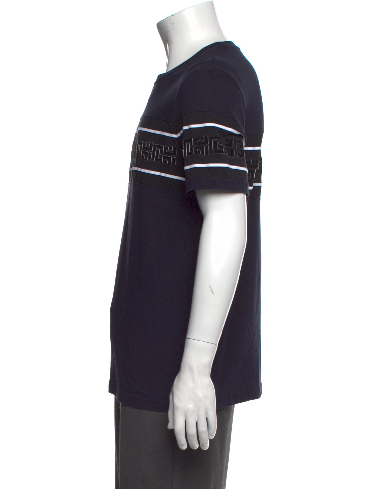 Balmain Graphic Print Crew Neck T-Shirt